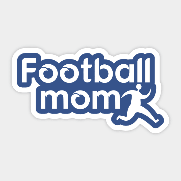 Football Mom Sticker by jerranne